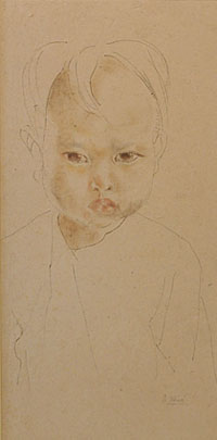 Portrait of a Pouting Child Portrait of a Pouting Child
